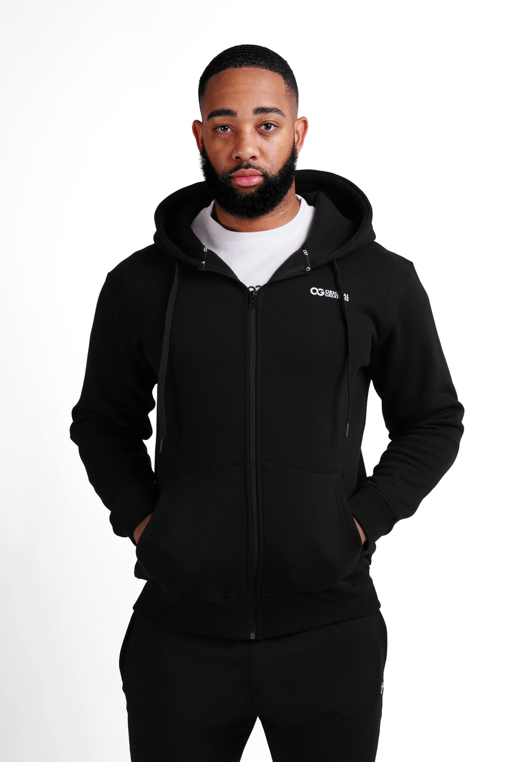 OG Men's Performance Zip Hoodie | Premium Gym & Streetwear Hoodie