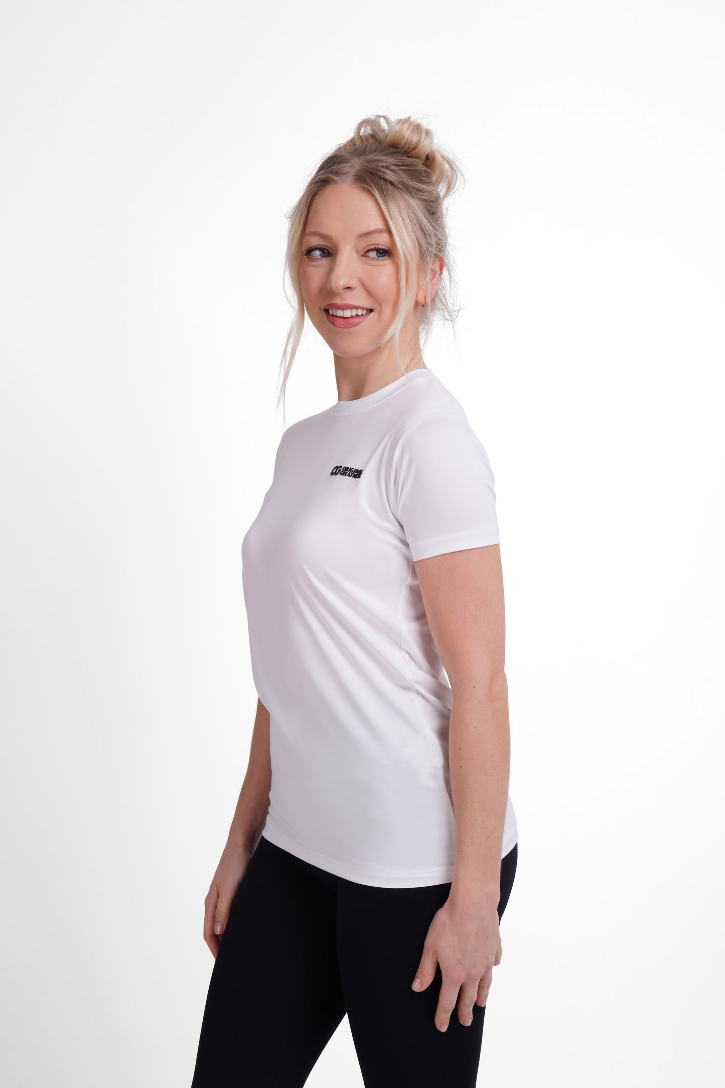 OG Women's Training Set White Black - Side View - Original Greatness
