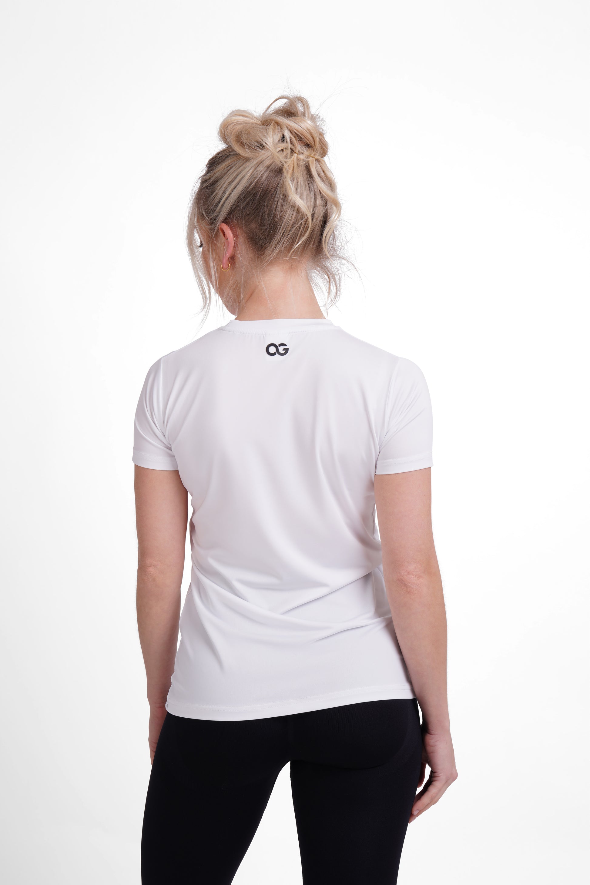 OG Women's Training Set White Black - Back View - Original Greatness

