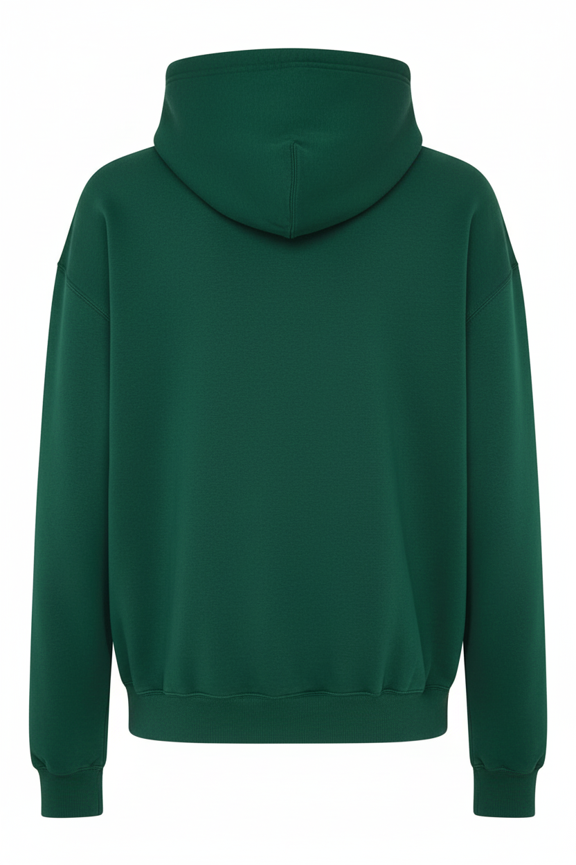OG Essential Hoodie Green - Back View - Original Greatness